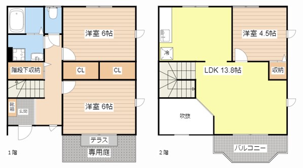 ビバリーヒルズの物件間取画像